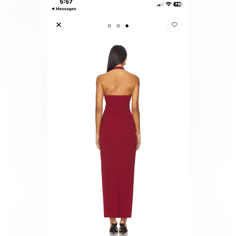 x REVOLVE 1999 Maxi Dress in Maroon
LIONESS - Picture 7 of 7